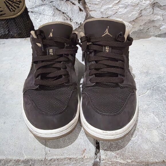 Nike Air Jordan 1 Low Brown Velvet Men\'s Size 12 339145-006 main image 5